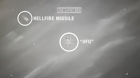 UFO Hit by US Drone Missile and Continues Flying