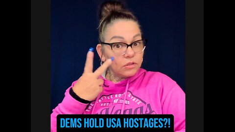 🚨 Karoline Says Dems Hold USA Hostages?! 😱 #signlanguage #asl #deaf