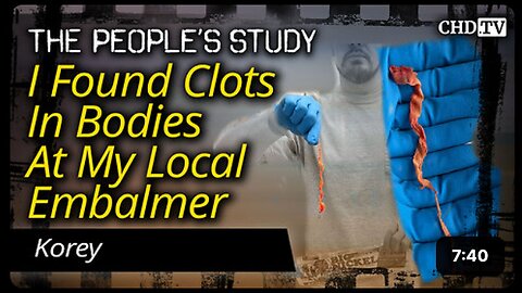 "Discovering Blood Clots in Corpses at My Local Embalmer's"