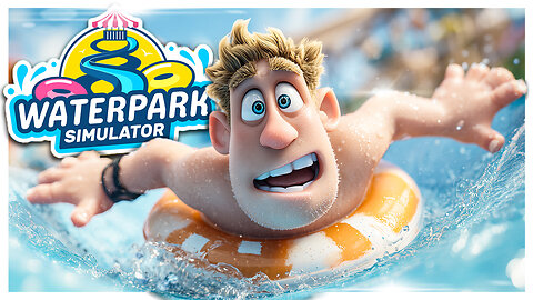 Opened a Waterpark And I'm ROLLING In Cash! // Waterpark Simulator