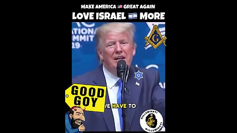 TRUMP - Americans must Love ❤️ ISRAEL 🇮🇱