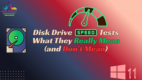 Disk Drive Speed Tests: What They Really Mean (and Don't Mean)