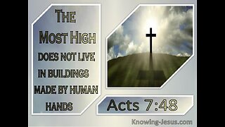 Revelations with Watchman44 "The MOST HIGH Does Not Dwell in Temples Made with Hands" 1/14/26