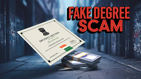 India's SHOCKING Fake Degree Epidemic!