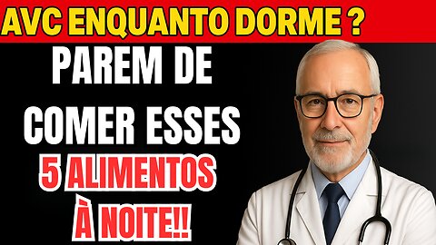 6 Alimentos Que M4tam Idosos Durante O Sono! Pare De Comer Agora!!