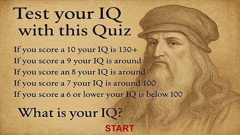 Official IQ Test