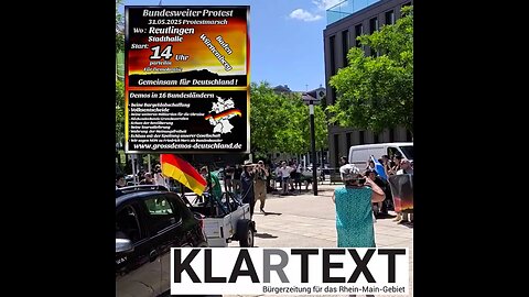 Reutlingen am 31.05.2025 💥 KLARTEXT auf bundesweiter GfD-Protestdemo 💥