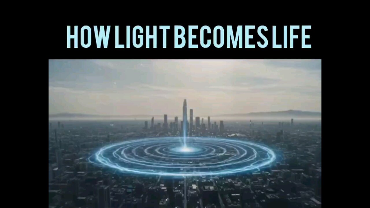 How life becomes light.