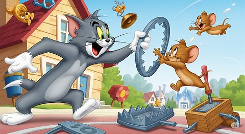 Tom and Jerry 😺🐭| Ultimate Prank Battle! | Cat and Mouse 😍| Funny Cartoon ✨