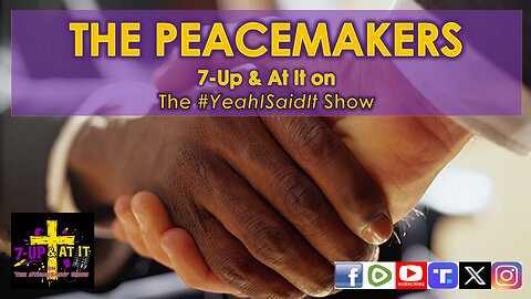 WORD OF THE DAY: MATTHEW 5:9 - THE PEACEMAKERS