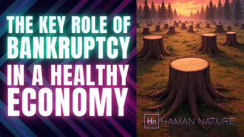 Bankruptcy Replaces Monopolistic Regulation In A Free Market | HN156 Economics