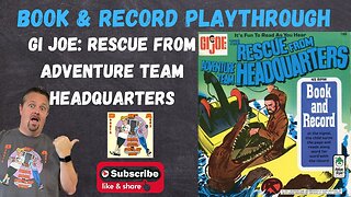 Playthrough of GI Joe: The Rescue from Adventure Team Headquarters 1973 Peter Pan Records