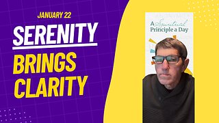 Serenity & The Addict-Brain Hurricane 🌀 | NA Spiritual Principle A Day | Jan 22