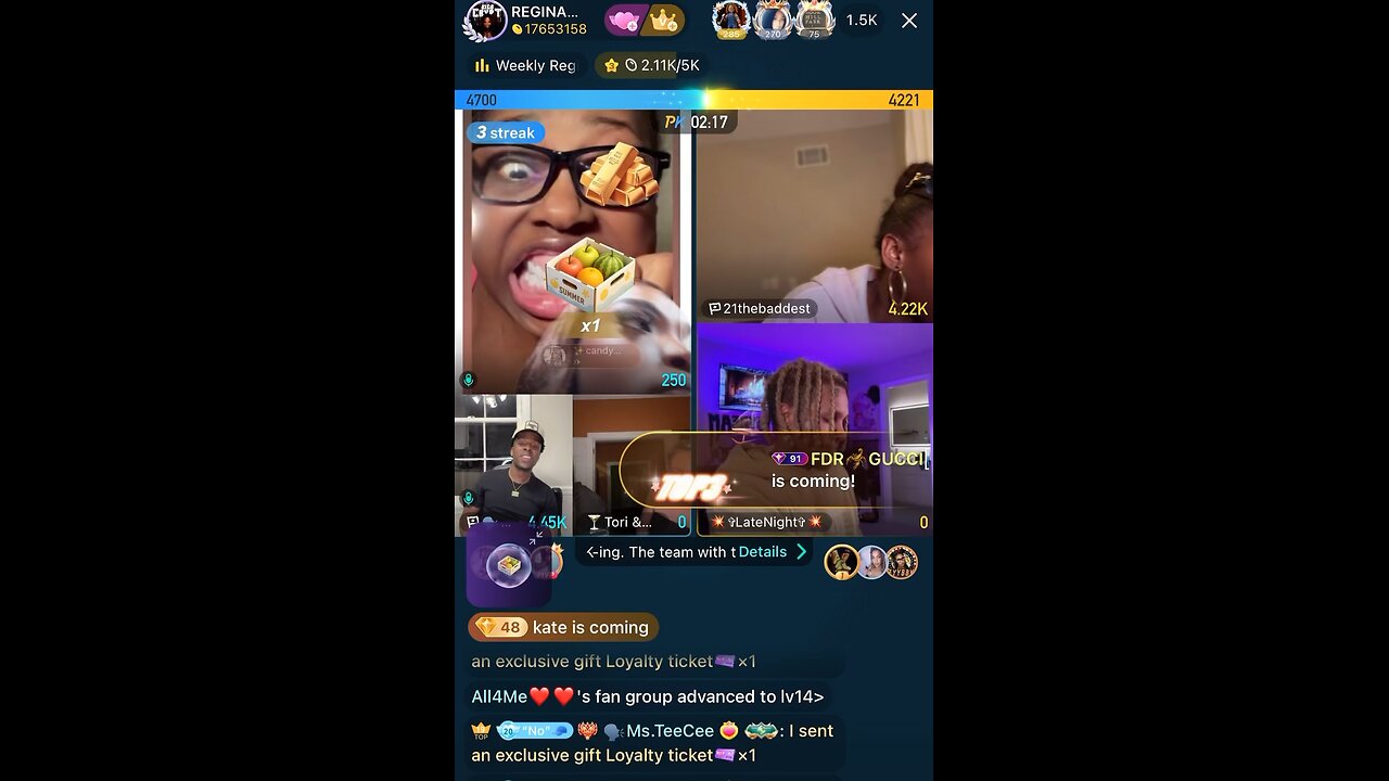21BADBIHH ARGUES WITH TORI & LOC LINED WITH LIYAH , NO CAP , LATE NIGHT BIGO LIVE