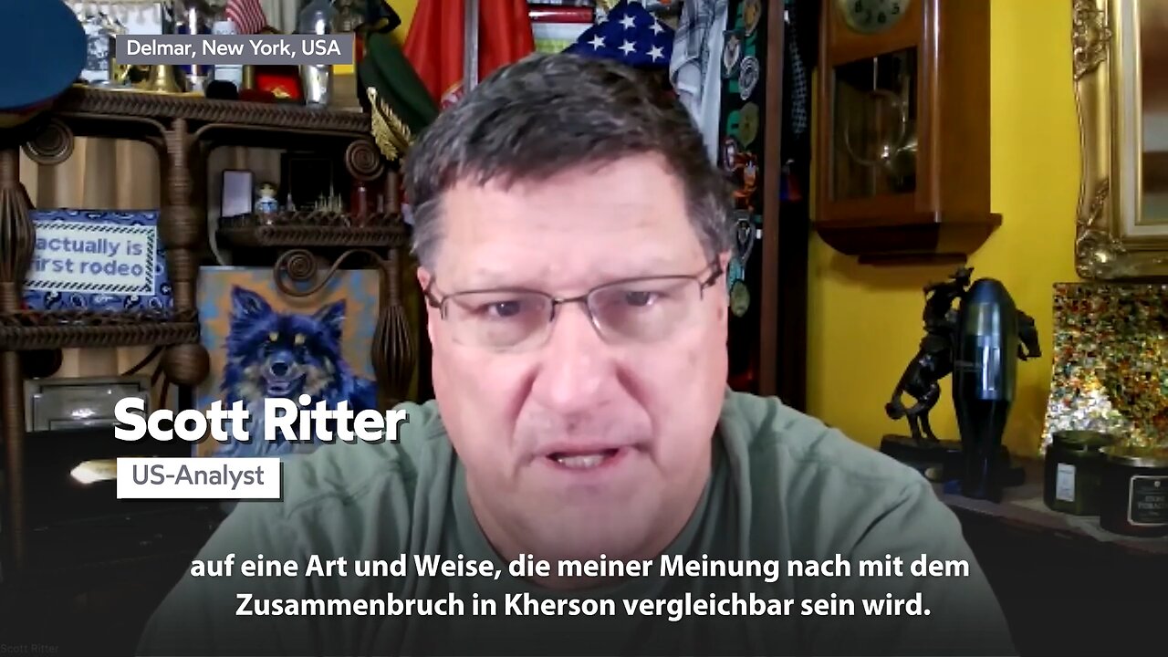 Scott Ritter assessing the current situation on the Ukrainian-Russian front