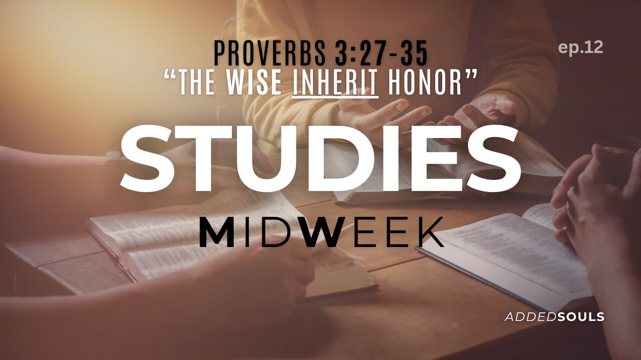 "The Wise will Inherit Honor"