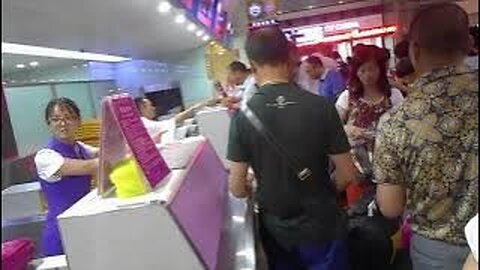Chaos at a Chinese Airport