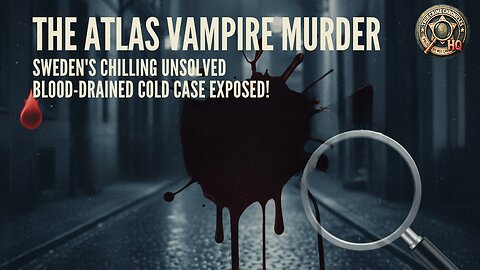 🩸 The Atlas Vampire Murder: Sweden's Chilling Unsolved Blood-Drained Cold Case EXPOSED!