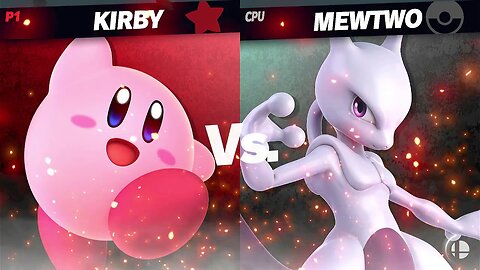 Kirby vs Mewtwo