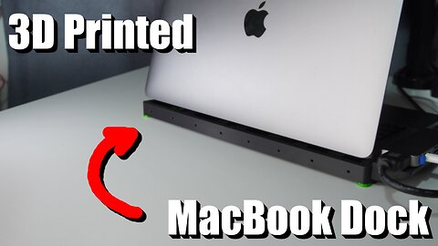 Making a 3D Printed MacBook Dock!