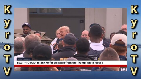 President Trump Joins Law Enforcement and Military Personnel in Washington D.C. (Swedish subtitles)