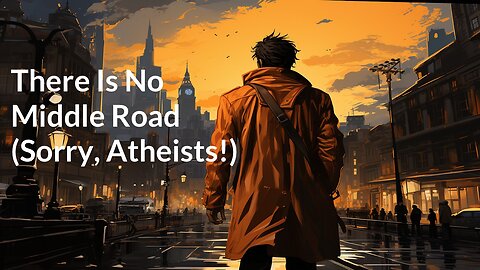 There Is No Middle Road (Sorry, Atheists!)