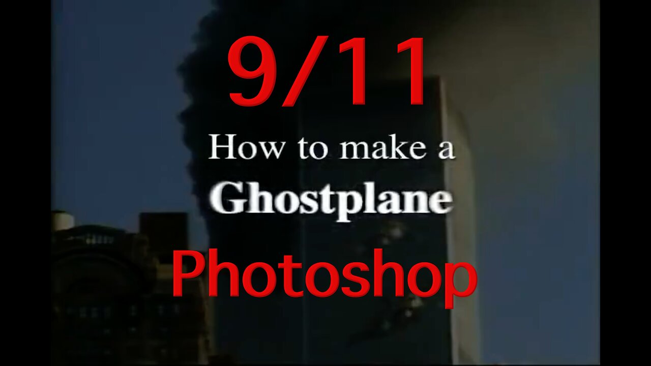 ⬛️🔺 911 Photoshop ▪️ How to Make a Ghostplane