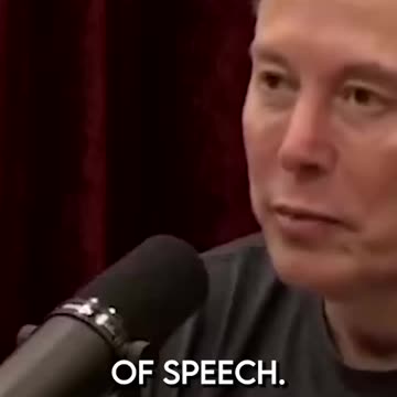 Elon Musk, ❝Free speech is the bedrock of democracy ...❞