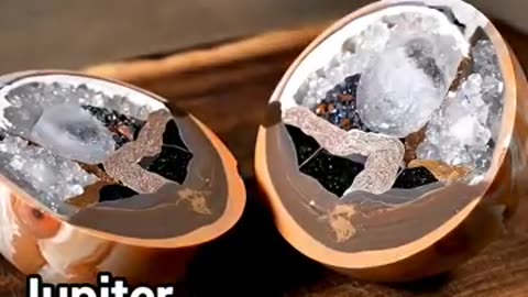 9 solar system planet's 🌏 cutting glass planets