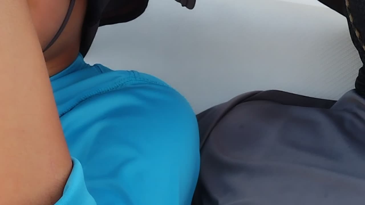 Heading to the next fishing spot