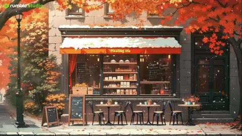Winter Lofi Cafe ❄ | Healing Vibes for Study & Work ☕