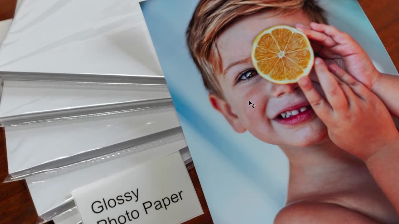 Clear Photo Print
