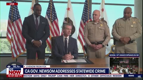 Gavin Newsom surging CHP to cities to stop rampant crime