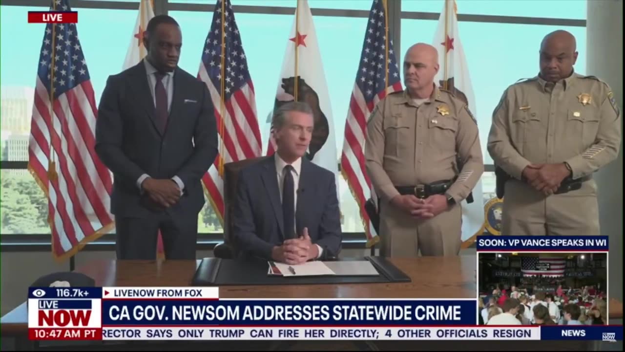 Gavin Newsom surging CHP to cities to stop rampant crime