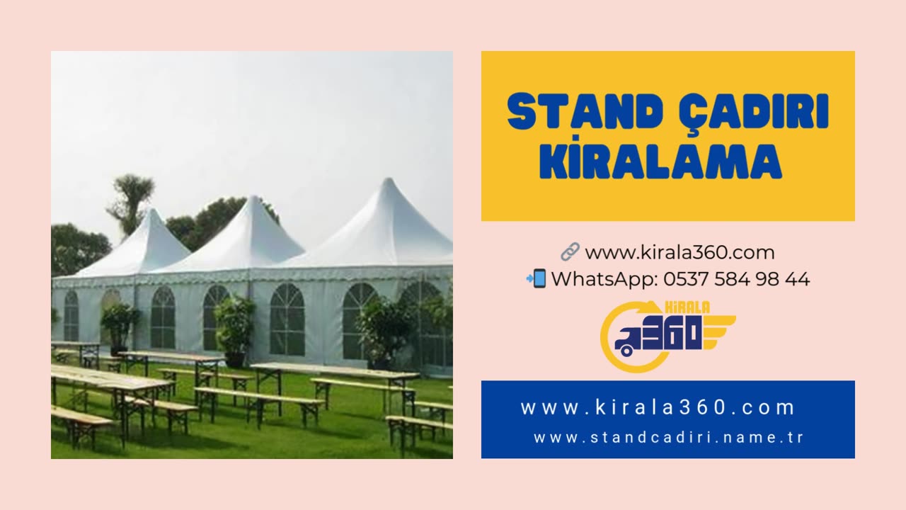 Stand Cadiri Kiralama kirala360