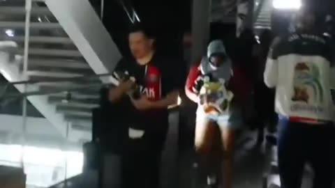 Shopping center in Paris Looted by Savages