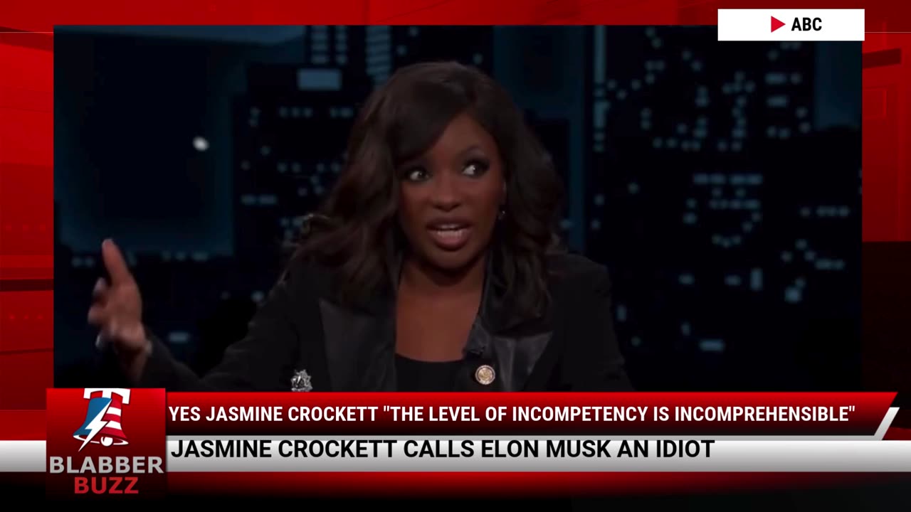 Yes Jasmine Crockett "The Level Of Incompetency Is Incomprehensible"