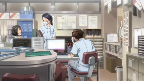 Jujutsu Kaisen S1E1 – Creepy Phone Call Scene (Sugisawa Hospital) | Short Clip