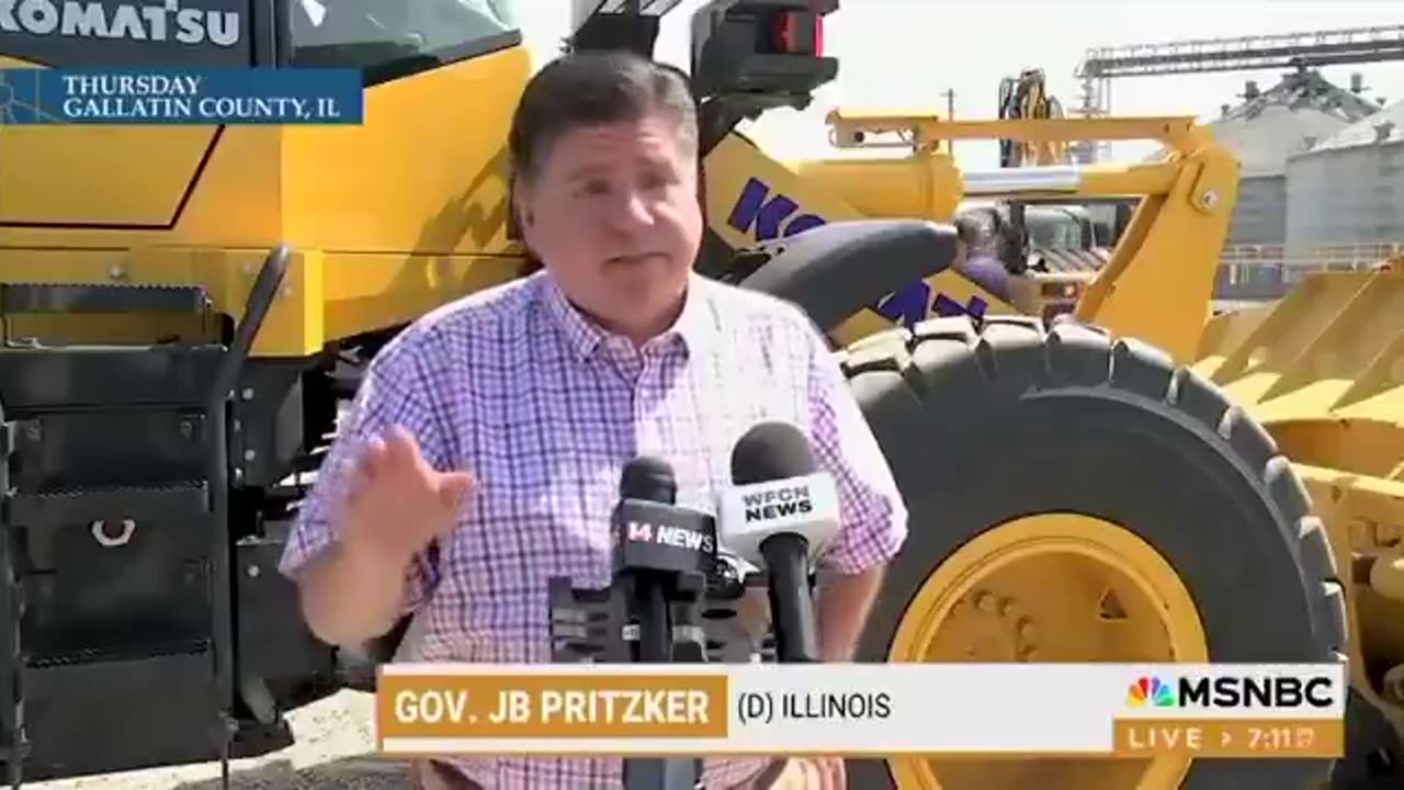 Illinois Gov. JB Pritzker Says Deportations Will Impact Elections