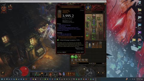 Diablo 3 Season 35 Perfect Messerschmidt's Reaver