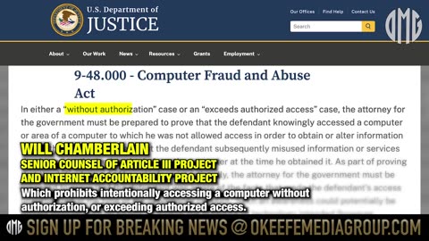🚨 HOLY SMOKES!! James O'Keefe just exposed a director at the US Government Accountability Office