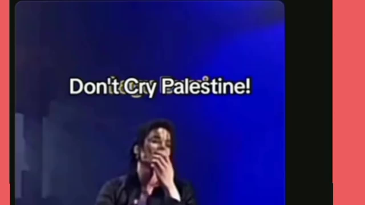 1993 Michael Jackson wrote a song called “Palestine Don’t cry" Sony Records would not let him release it