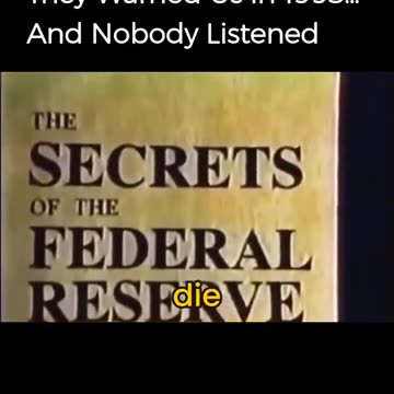 THEY WARNED US IN 1993 AND NOBODY LISTENED