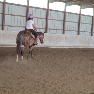 Kyla working on head position