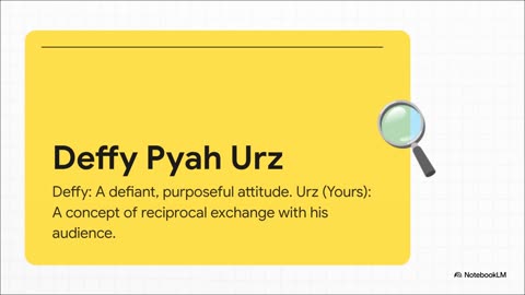 the story of Deffy Pyah Urz (notebooklm)
