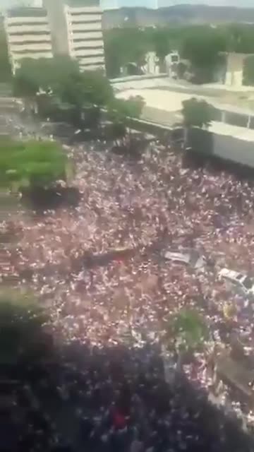 Venezuela mass celebration