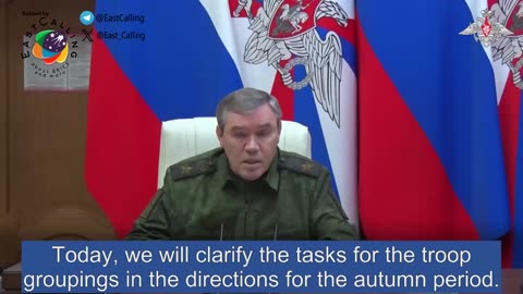Army General V.V. Gerasimov summed up the results of the spring-summer campaign of 2025