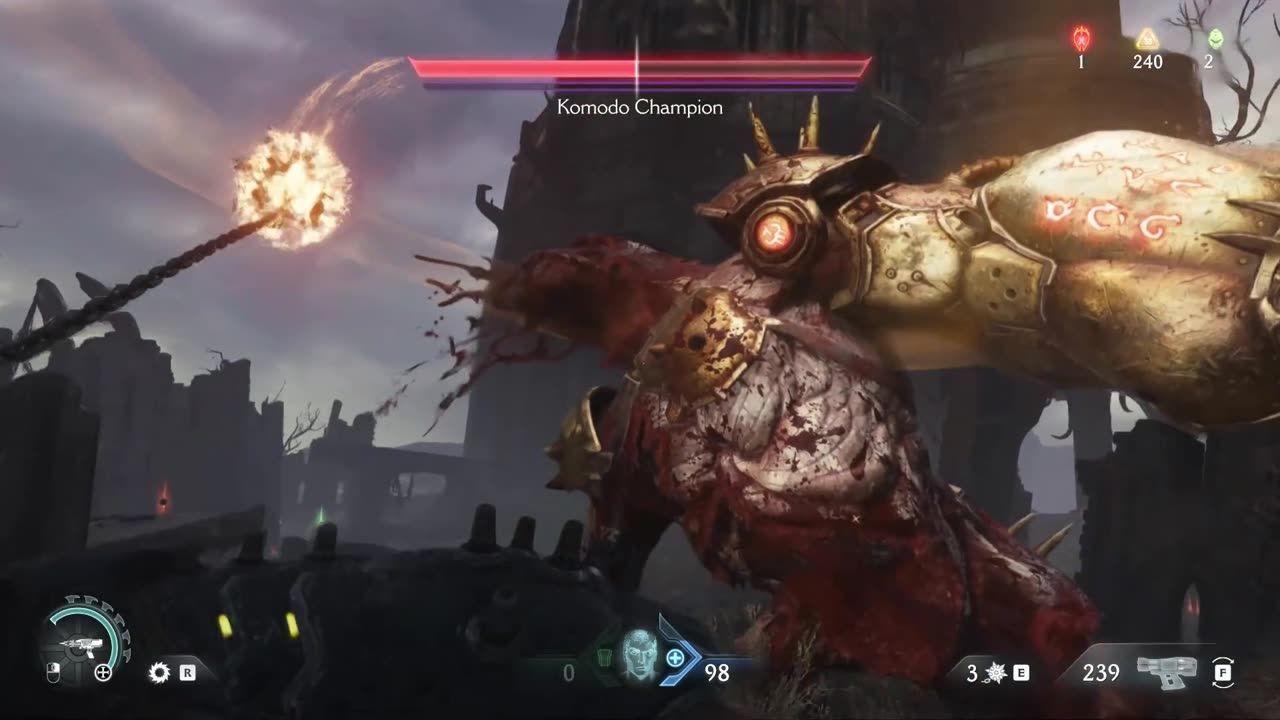 First Encounter with Komodo Champion.