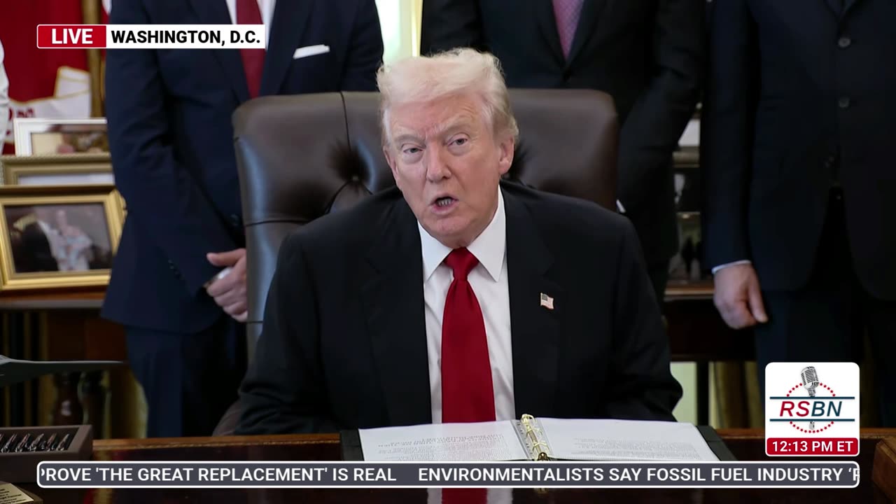 WATCH: President Trump Makes an Announcement - 11/6/25