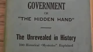 ZIONISTS’ SATANIC PACT: Woman finds 1926 book about "Secret World Government" as Rothschild-Pike NWO